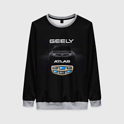 Свитшот женский Geely Атлас, цвет: 3D-меланж