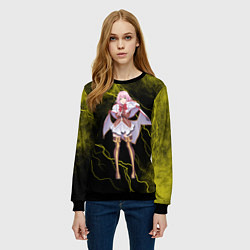 Свитшот женский Курэха Крайлет, цвет: 3D-черный — фото 2