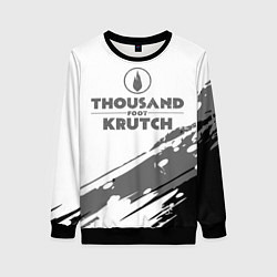 Женский свитшот Thousand Foot Krutch логотип