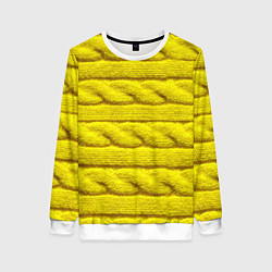 Женский свитшот Жёлтый свитер - Осень-Зима 2028
