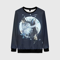 Женский свитшот Ванцзи Усянь и Луна - Магистр дьявольского культа