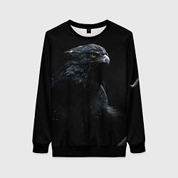 Свитшот женский Тёмный орёл, цвет: 3D-черный