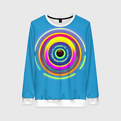 Женский свитшот Гипнотические окружности