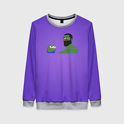 Женский свитшот Pepe Идол Гигачад