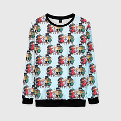 Свитшот женский Goose Goose Duck team, цвет: 3D-черный