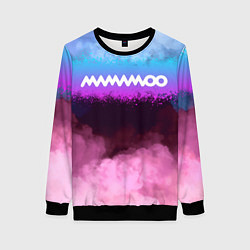 Свитшот женский Mamamoo clouds, цвет: 3D-черный