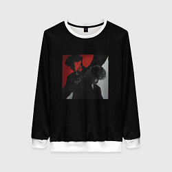 Свитшот женский Три дня дождя - Байполар, цвет: 3D-белый