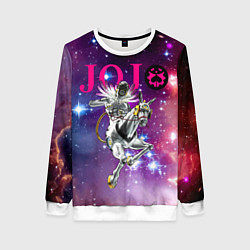 Свитшот женский Made in heaven - stand of Enrico Pucci - Jojo, цвет: 3D-белый