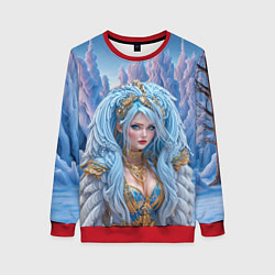 Свитшот женский Crystal Maiden Dota2, цвет: 3D-красный