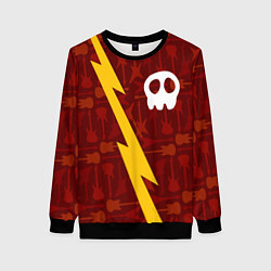 Женский свитшот Babymetal гитары и молния