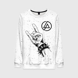 Женский свитшот Linkin Park и рок символ