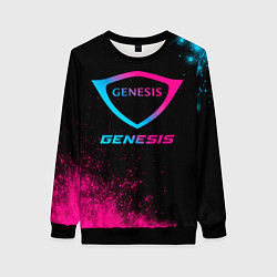 Женский свитшот Genesis - neon gradient