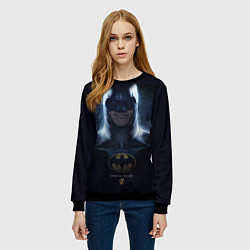 Свитшот женский Batman DC, цвет: 3D-черный — фото 2