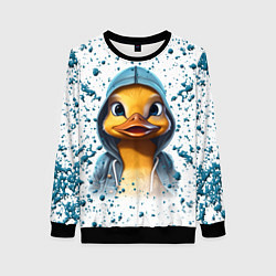 Женский свитшот Забавный утенок