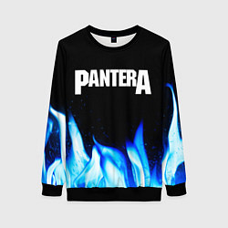 Женский свитшот Pantera blue fire