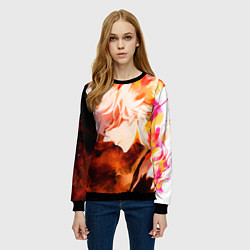 Свитшот женский Адский Рай Габимару, цвет: 3D-черный — фото 2