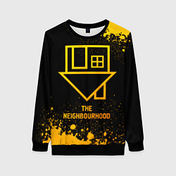 Женский свитшот The Neighbourhood - gold gradient