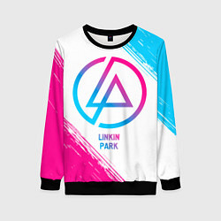 Женский свитшот Linkin Park neon gradient style