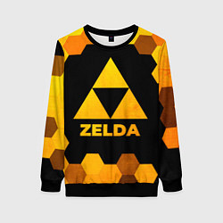 Женский свитшот Zelda - gold gradient