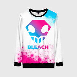 Женский свитшот Bleach neon gradient style