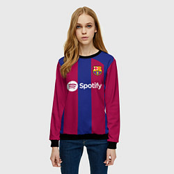 Свитшот женский Педри Барселона форма 2324 домашняя, цвет: 3D-черный — фото 2