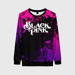 Свитшот женский Blackpink - neon, цвет: 3D-черный