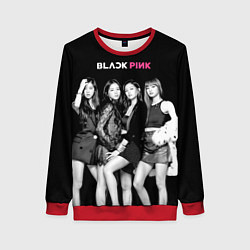 Свитшот женский Blackpink Beautiful girls, цвет: 3D-красный