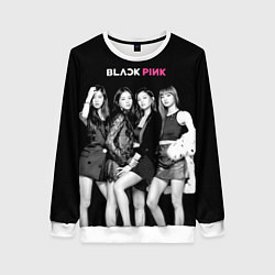 Свитшот женский Blackpink Beautiful girls, цвет: 3D-белый