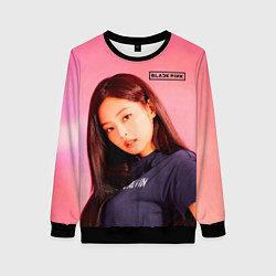 Свитшот женский Jennie Blackpink kpop, цвет: 3D-черный