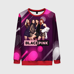 Свитшот женский Kpop Blackpink, цвет: 3D-красный