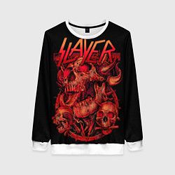 Женский свитшот Slayer skulls