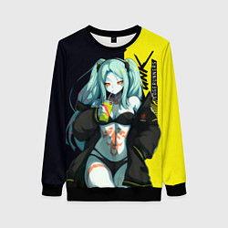 Женский свитшот Rebecca - Cyberpunk Edgerunners