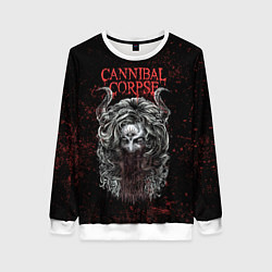 Женский свитшот Cannibal Corpse art