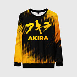 Женский свитшот Akira - gold gradient