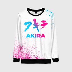 Женский свитшот Akira neon gradient style