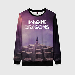 Женский свитшот Imagine Dragons обложка альбома Night Visions
