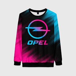Женский свитшот Opel - neon gradient