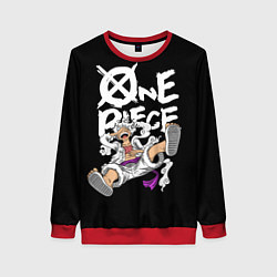 Женский свитшот One piece - gear 5 luffy