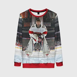 Свитшот женский Sergey Bobrovsky - Florida panthers - hockey, цвет: 3D-красный