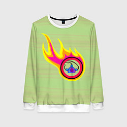 Женский свитшот Пожарная памятка