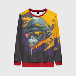 Женский свитшот Горилла авиатор