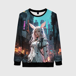 Женский свитшот Боевая зайка