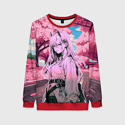 Женский свитшот Пауэр - Человек бензопила