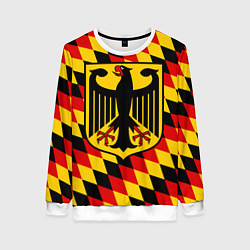 Свитшот женский Germany, цвет: 3D-белый