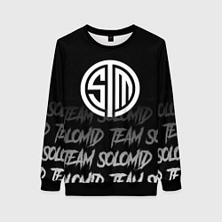 Свитшот женский TSM style, цвет: 3D-черный