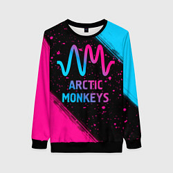 Женский свитшот Arctic Monkeys - neon gradient