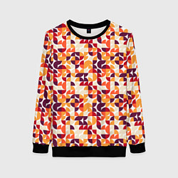 Женский свитшот Паттерн в стиле баухаус