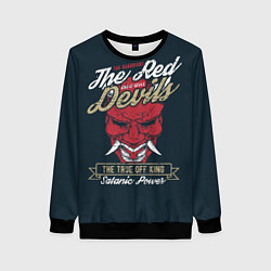 Женский свитшот Красный дьявол