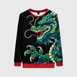 Женский свитшот Japanese irezumi - dragon