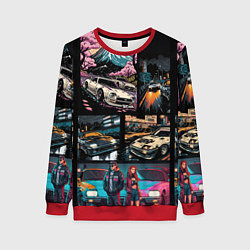 Женский свитшот Japanese jdm art